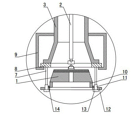 配水閘閥結構圖 配水閘閥結構圖